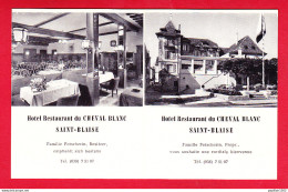 E-Suisse-699P120  SAINT BLAISE, Hôtel Restaurant Du Cheval Blanc, Voir Verso BE - Autres & Non Classés