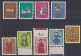 Germany Toys,puppets 1968,1969 MNH ** - Unused Stamps