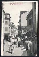 AK Corfou, Rue Des Tribunaux  - Grèce