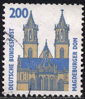 RFA Poste Obl Yv:1494 Mi:1665 Magdeburger Dom (cachet Rond) - Oblitérés