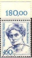 RFA Poste Obl Yv:1442 Mi:1614 Hedwig Courths-Mahler Ecrivain Bord De Feuille (cachet Rond) - Used Stamps