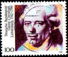 RFA Poste Obl Yv:1444 Mi:1616 Goerg Christoph Lichtenberg Physicien (Beau Cachet Rond) - Used Stamps