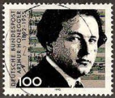 RFA Poste Obl Yv:1423 Mi:1596 Arthur Honegger Musicien (Beau Cachet Rond) - Oblitérés