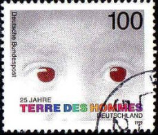 RFA Poste Obl Yv:1417 Mi:1585 Terre Des Hommes (Beau Cachet Rond) - Oblitérés