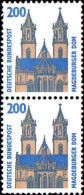 RFA Poste N** Yv:1494 Mi:1665 Magdeburger Dom (Paire) - Unused Stamps