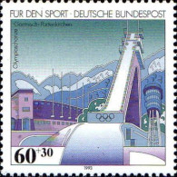 RFA Poste N** Yv:1482 Mi:1650 Olympiaschanze Garmisch-Partenkirchen - Ungebraucht