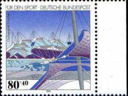 RFA Poste N** Yv:1483 Mi:1651 Für Den Sport Olympiapark München Bord De Feuille - Unused Stamps