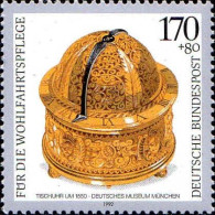 RFA Poste N** Yv:1467 Mi:1635 Wohlfahrtspflege Tischuhr - Unused Stamps
