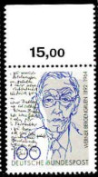 RFA Poste N** Yv:1460 Mi:1629 Werner Bergengruen Ecrivain Bord De Feuille - Unused Stamps