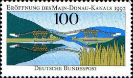 RFA Poste N** Yv:1461 Mi:1630 Eröffnung Des Main-Donau-Kanals 1992 - Ungebraucht