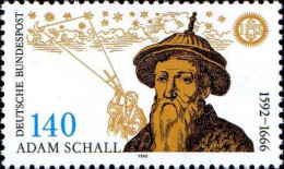 RFA Poste N** Yv:1435 Mi:1607 Adam Schall Astronome - Unused Stamps