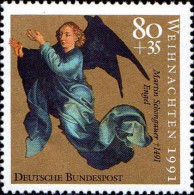 RFA Poste N** Yv:1412 Mi:1580 Martin Schongauer Engel - Unused Stamps