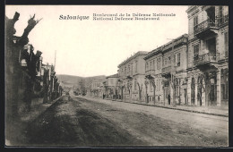 AK Salonique, Boulevard De La Défense Nationale  - Griechenland