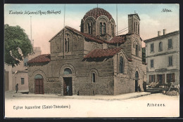 AK Athènes, Eglise Byzantine, Saint-Théodore  - Griechenland