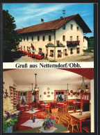 AK Netterndorf /Obb., Gasthaus Netterndorf, Bes. Familie Gröbmeyer  - Sonstige & Ohne Zuordnung