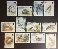 South Georgia 1999 Birds Definitives Set MNH - Other & Unclassified