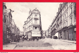 F-41-Blois-16PH35 Les Rues Denis Papin Et Du Commerce, Voir Commerces, Cpa BE - Blois