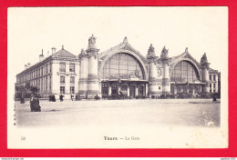 F-37-Tours-36PH35 La Gare, Animation, Cpa  - Tours