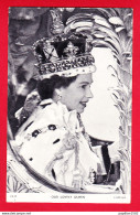Famille Royale-44P89  Raphaël TUCK's  La Reine D'Angleterre, Cpa - Familles Royales
