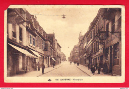 F-67-Saverne-18P89  La Grand'rue, Commerces, Animation, Cpa (état) - Saverne