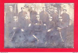 Milit-864A95  Carte Photo, Groupe De Militaires, Col N° 49, Carte écrite De Poitiers, BE - Other & Unclassified