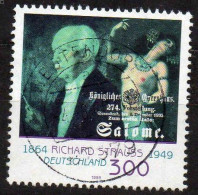 RFA Poste Obl Yv:1908 Mi:2076 Richard Strauss Compositeur Allemand Salome (TB Cachet Rond) - Used Stamps