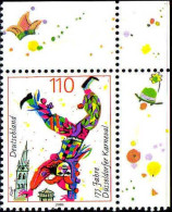 RFA Poste N** Yv:1931 Mi:2099 Düsseldorfer Karnaval Coin De Feuille - Unused Stamps