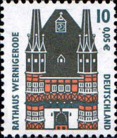 RFA Poste N* Yv:1972 Mi:2139A Rathaus Wernigerode (sans Gomme) - Neufs