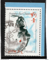 FRANCE 2006 Année Du Chien,cachet Rond Yvert 3865 Oblitéré - Usados