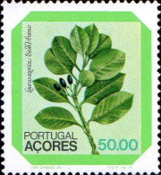 Açores Poste N** Yv:337 Mi:348 Laurus Azorica - Azores