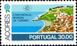 Açores Poste N** Yv:330 Mi:341 Conferencia Mundial De Turismo - Açores