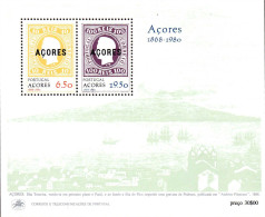 Açores Bloc N** Yv: 1 Mi:1 Emission Du 1er Timbre Des Açores - Azores