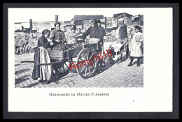 Flandre.  Marchande  Ambulante De Moules. Belle Carte Animée. VED N°529. - Autres & Non Classés