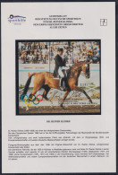 Gedenkblatt "Dr. Reiner Klimke" Mit Original Autogramm #NP245 - Horses