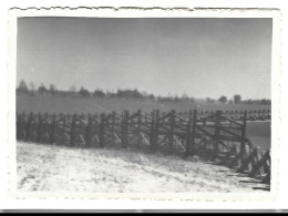 Photo Originale -  Allemagne -  Guerre 1939 - 1945 -  Soldats Allemands -  Portes Belges Systeme De Defense - Guerre, Militaire