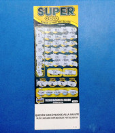 Lotteria Gratta E Vinci Super Gold Lotto 3084 Da 25,00 €. - Lottery Tickets