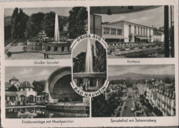 52540 - Bad Nauheim - U.a. Fontäne - 1961 - Bad Nauheim