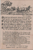 115892 - Liedkarte Dr Bauerstand - Musik Und Musikanten