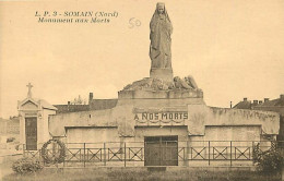 59 - Somain - Monument Aux Morts - CPA - Voir Scans Recto-Verso - Altri & Non Classificati