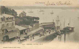 35 - Dinard - La Cale - Animée - Bateaux - Précurseur - Etat Coin Inférieur Droit Plié - CPA - Voir Scans Recto-Verso - Dinard