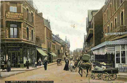 62 - Berck Plage - La Rue De L'Impératrice - Cheval Attelé - Boulangerie Patisserie - Animé - Colorisée - Carte Vierge - - Berck