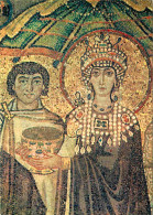 Art - Mosaique Religieuse - Ravenna - Basilica Di S Vitale - L'Impératrice Teodora - L'Impératrice Theodora - CPM - Cart - Paintings, Stained Glasses & Statues