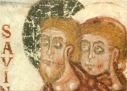86 - Saint Savin Sur Gartempe - Intérieur De L'Eglise - Peinture Murale De La Crypte St Savin St Cyprien - Les Deux Sain - Saint Savin