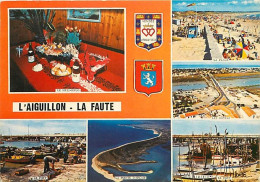 85 - L'Aiguillon Sur Mer - La Faute Sur Mer - Multivues - Blasons - Flamme Postale De L'Aiguillon Sur Mer - CPM - Voir S - Other & Unclassified