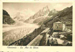 74 - Chamonix - Mont-Blanc - La Mer De Glace - Les Grandes Jorasses - L'Aiguille Des Grands Charmoz - CPM - Voir Scans R - Chamonix-Mont-Blanc