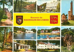 61 - Bagnoles De L'Orne - Multivues - Blasons - CPM - Voir Scans Recto-Verso - Bagnoles De L'Orne