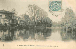 95 - Enghien Les Bains - Promenade Du Petit Lac - CPA - Voir Scans Recto-Verso - Enghien Les Bains