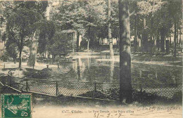 92 - Clichy - Le Parc Denain - La Pièce D'eau - CPA - Voir Scans Recto-Verso - Clichy