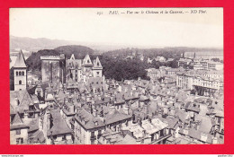 F-64-Pau-28P19  Vue Sur Le Château Et La Caserne, Cpa BE - Pau