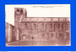 F-63-Mozac-05P1  L'église, La Façade Sud Refaite Au XVème Siècle Et Récemment Restaurée, Cpa BE - Sonstige & Ohne Zuordnung